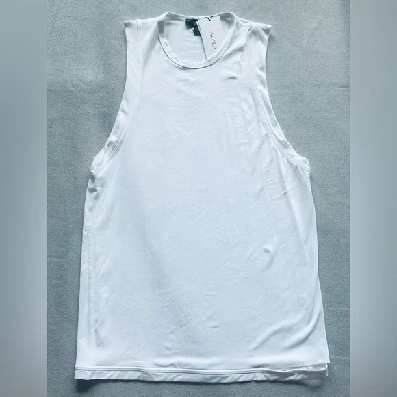Alala Carve Cutout White Sleeveless Tank Top - Picture 4 of 10